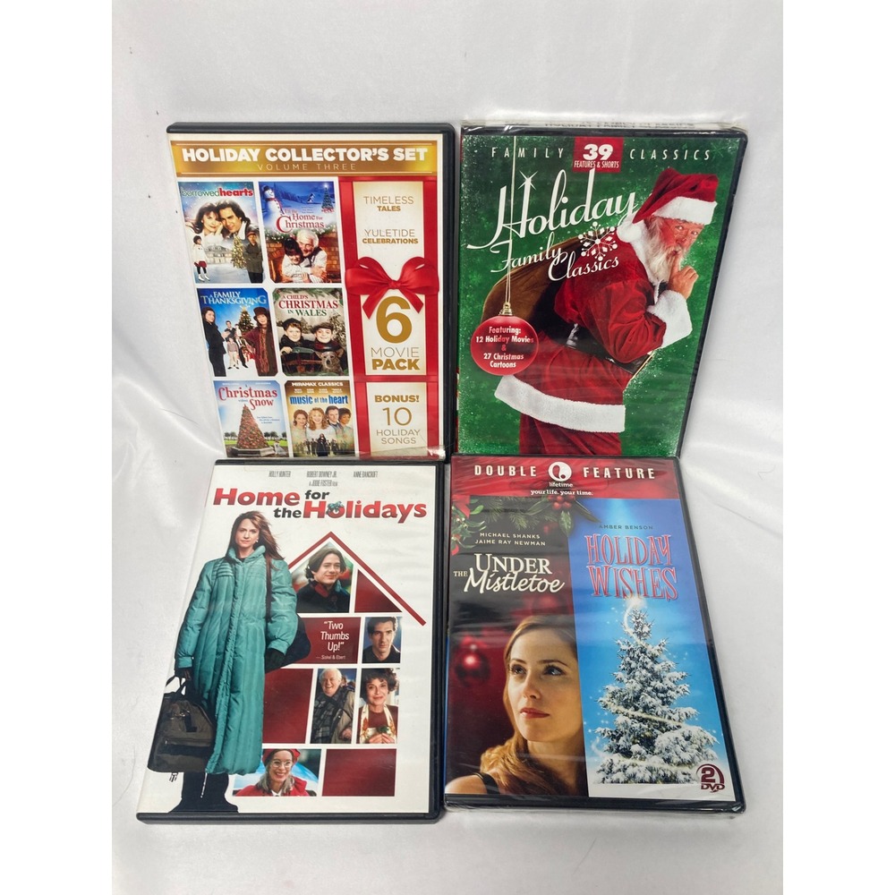 Christmas DVD Lot Holiday Family Classics 39 Features Home for the Holidays